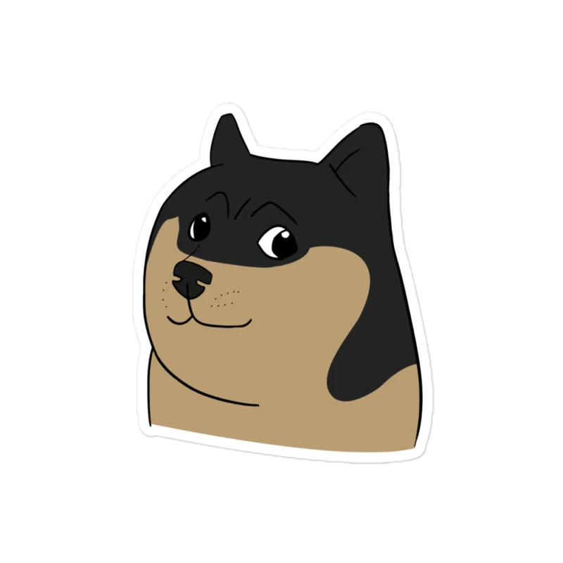 Doge: Funny Doge Batman Sticker