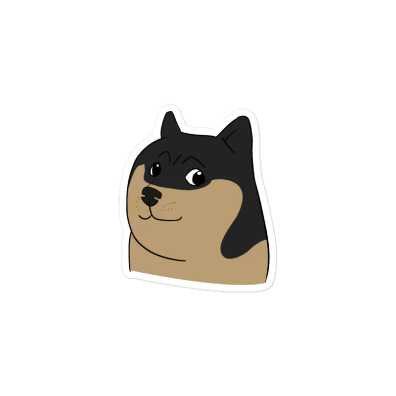 Doge: Funny Doge Batman Sticker