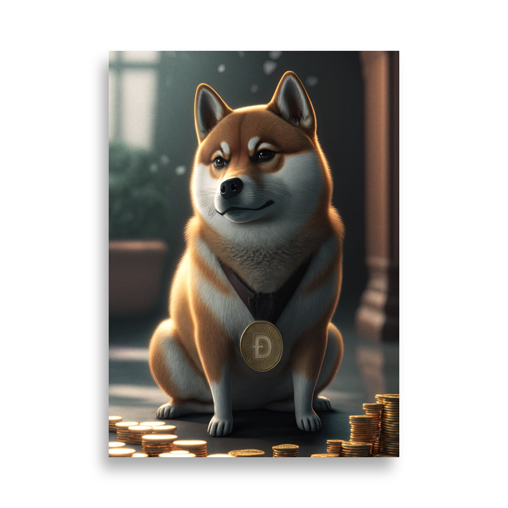 Doge: I'M Getting Paid Poster