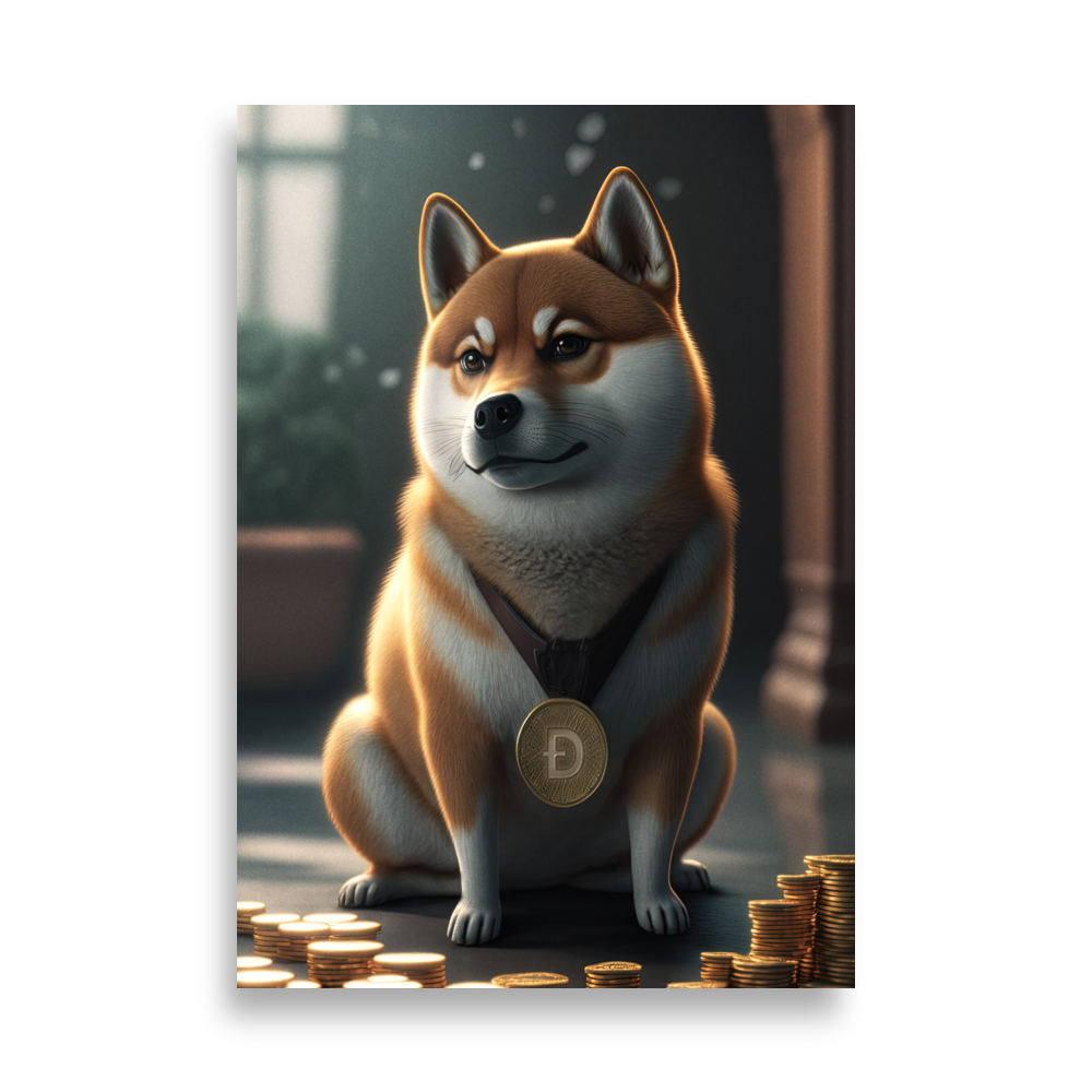 Doge: I'M Getting Paid Poster