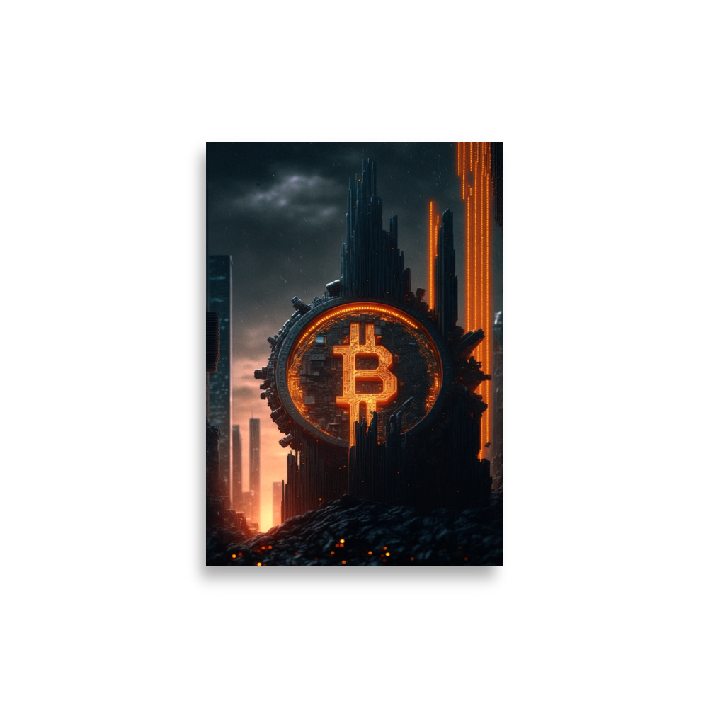 enhanced matte paper poster cm 21x30 cm front 63b439d447a9e - Bitcoin: The Other Dimension Poster