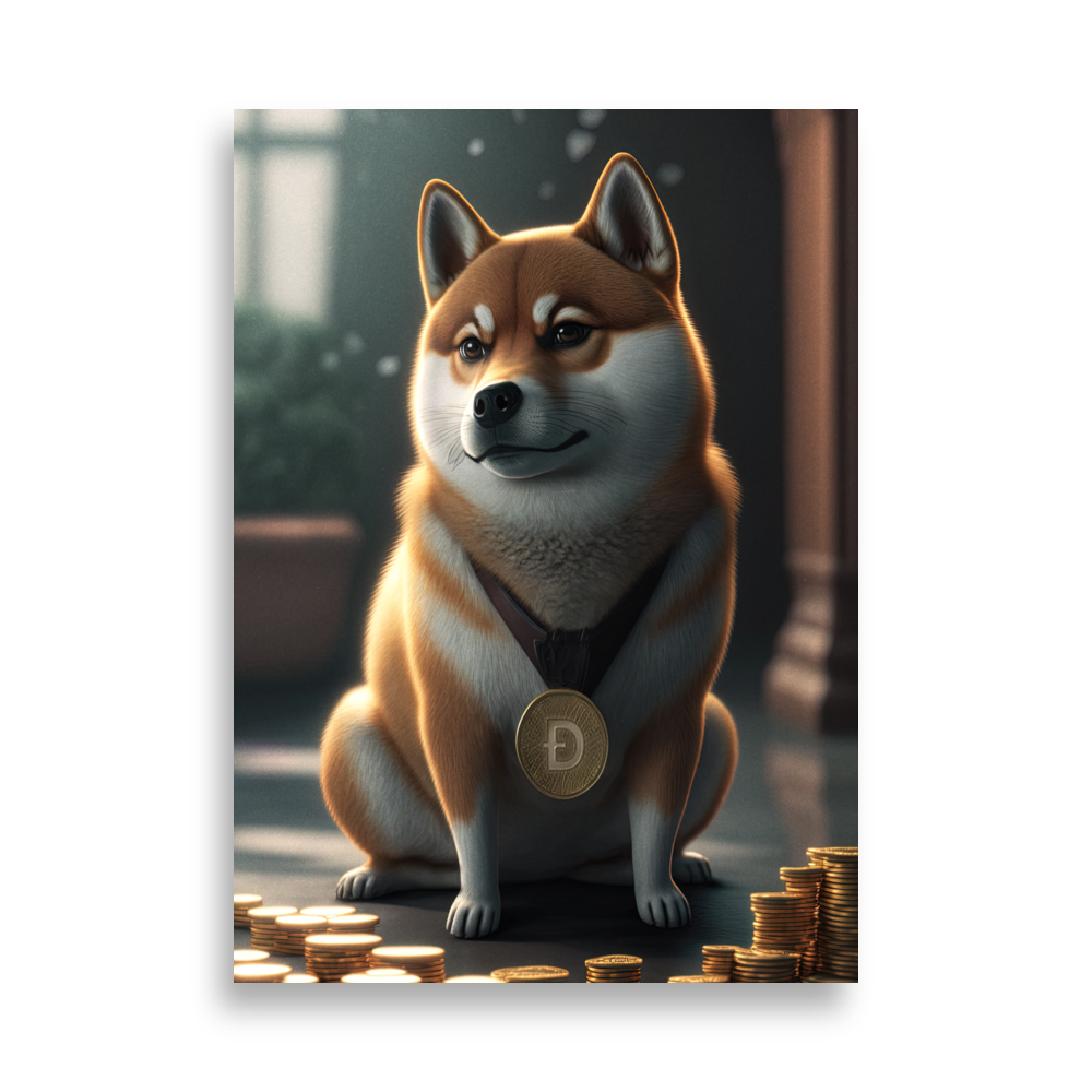 enhanced matte paper poster cm 50x70 cm front 63b461ae33fee - Doge: I'm Getting Paid Poster