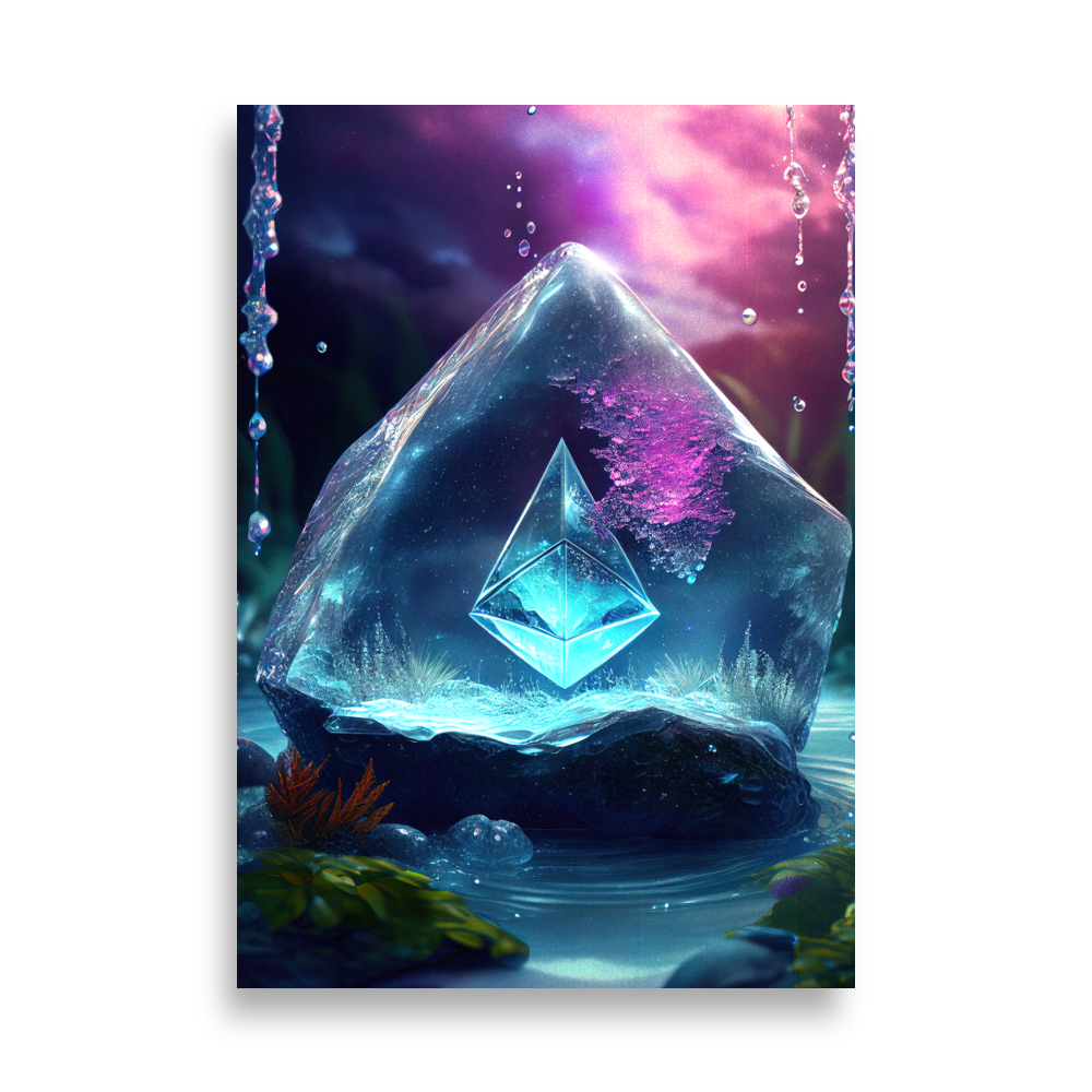 enhanced matte paper poster cm 70x100 cm front 63b4082ca8a2e - Ethereum: The Lost Crystal Poster