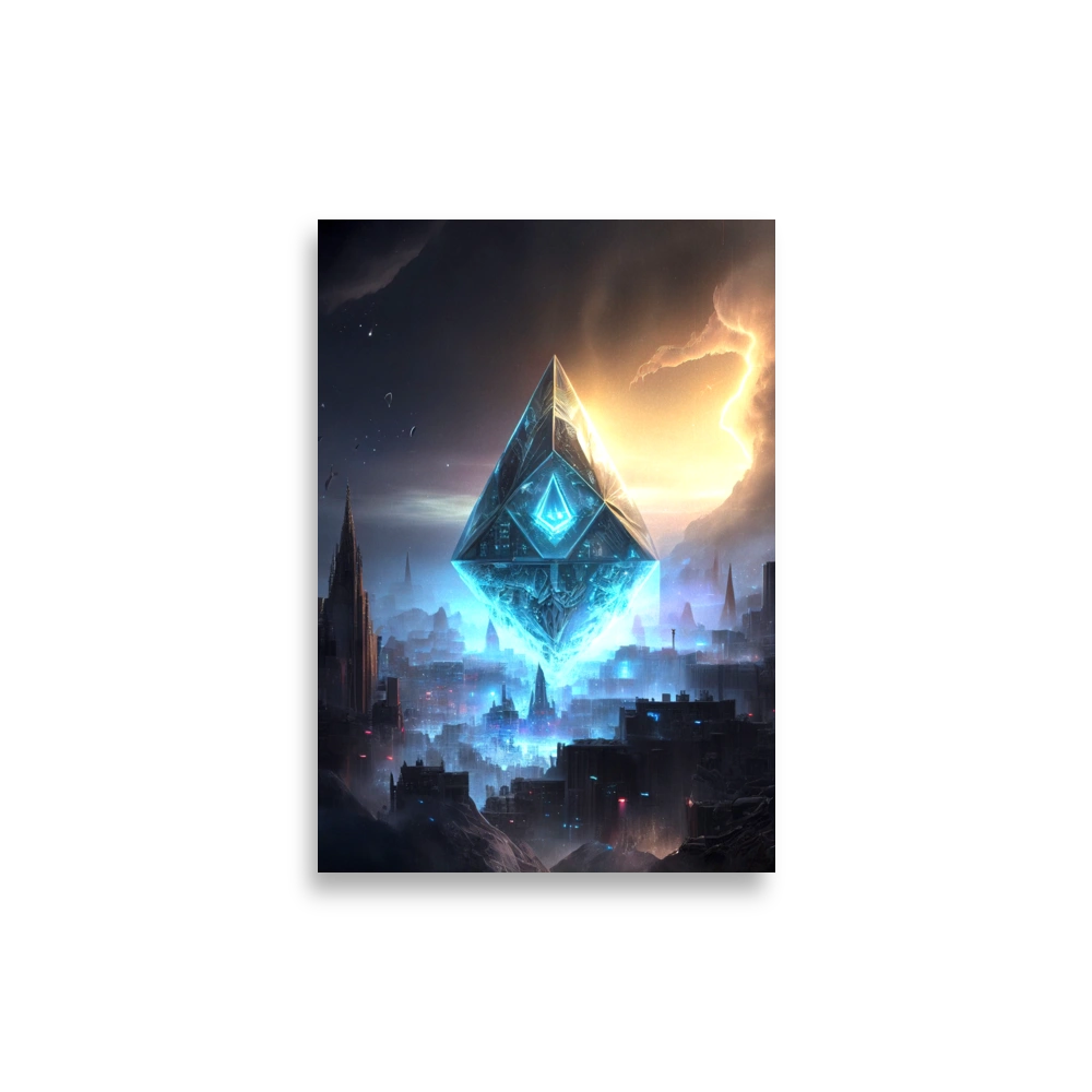 Ethereum City Poster