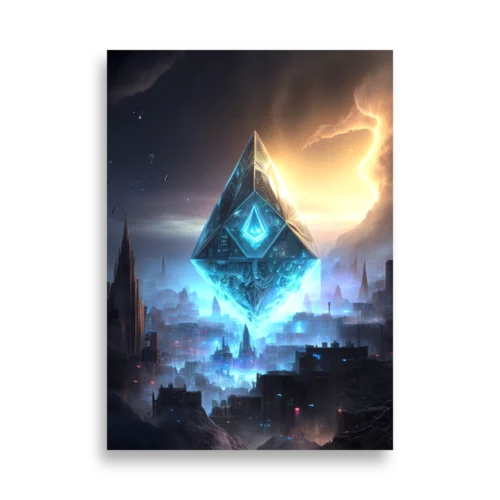 Ethereum City Poster