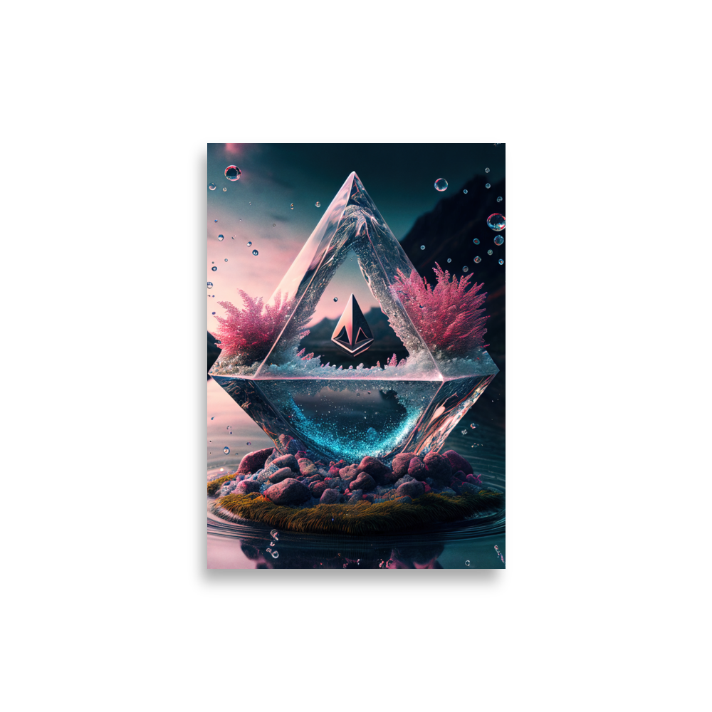Ethereum Crystal Poster