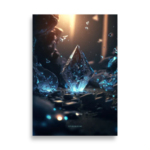 Ethereum Crystal Poster