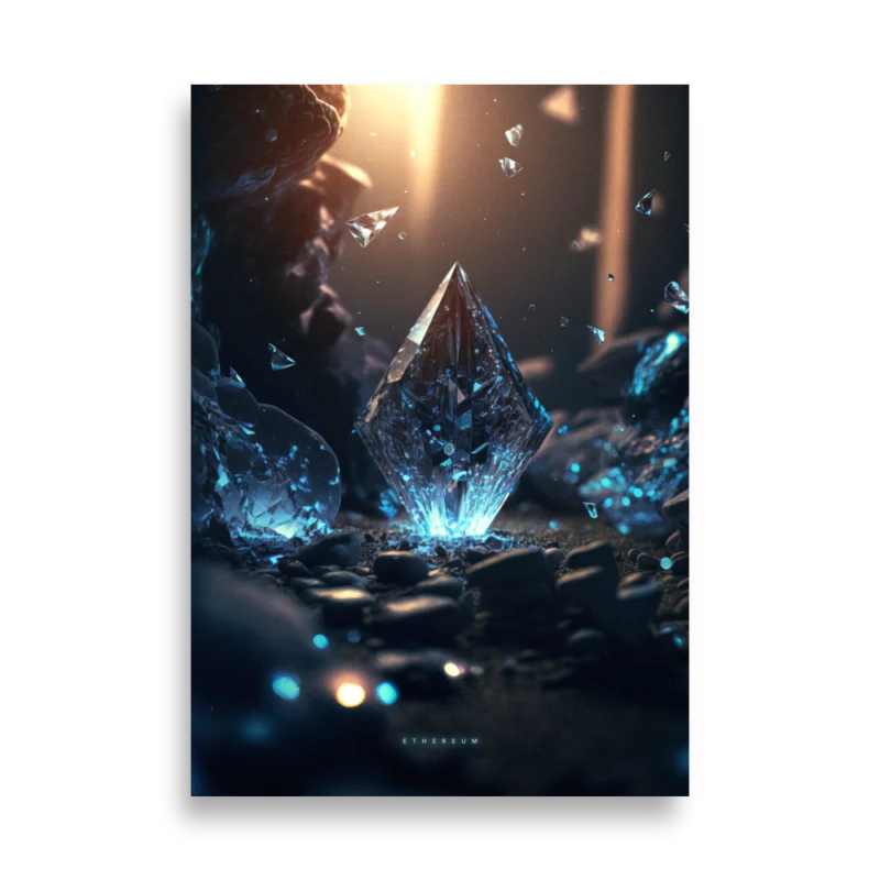 Ethereum Crystal Poster