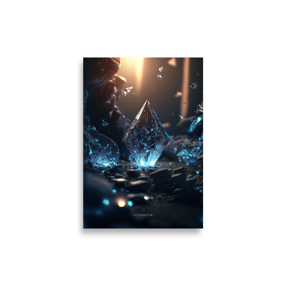 Ethereum Crystal Poster