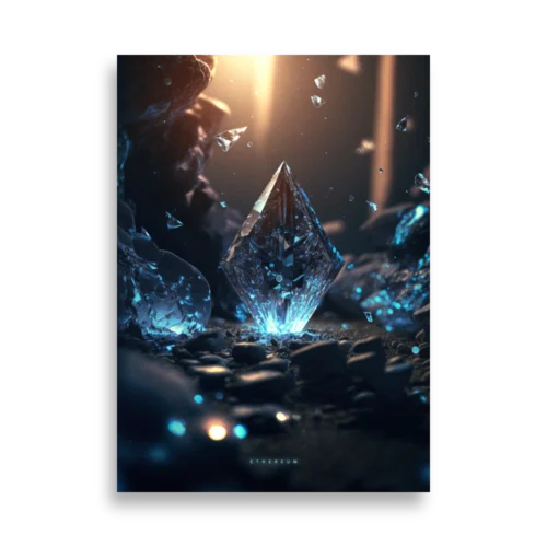 Ethereum Crystal Poster