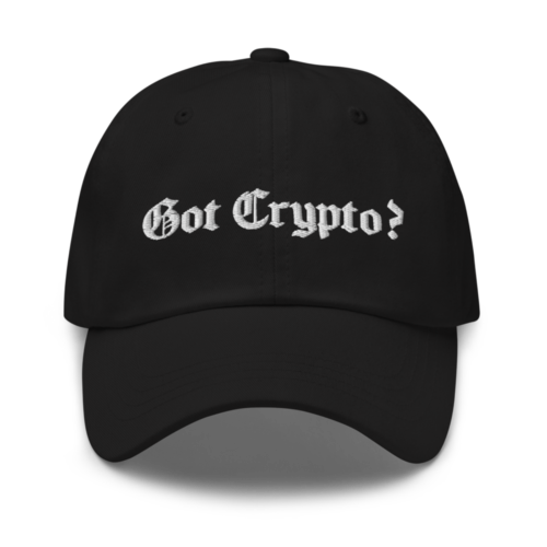 Got Crypto? Baseball Cap