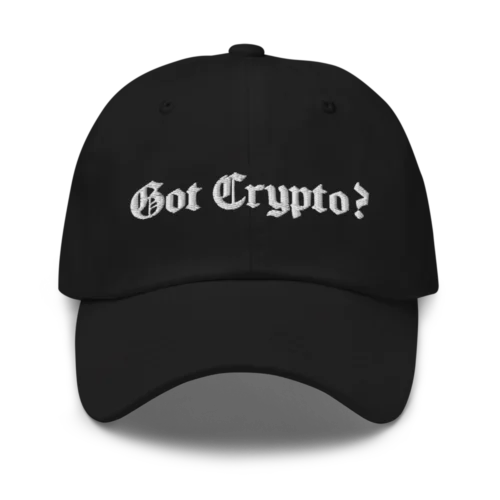 Got Crypto? Baseball Cap