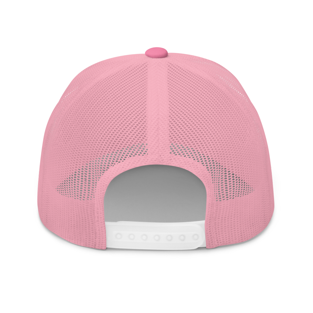 retro trucker hat pink back 63d3fc38ed0fe - Crypto Clothing