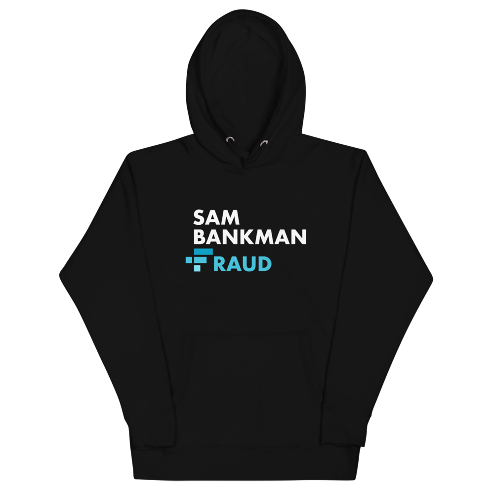 unisex premium hoodie black front 63bf0335a5e79 - Sam Bankman Fraud (FTX) Hoodie