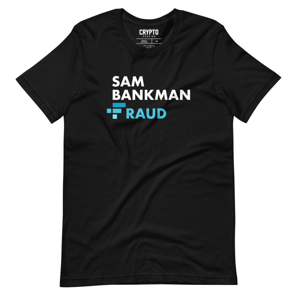 unisex staple t shirt black front 63bf029fed6bf - Sam Bankman Fraud (FTX) T-Shirt