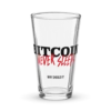 Bitcoin Never Sleeps Pint Glass