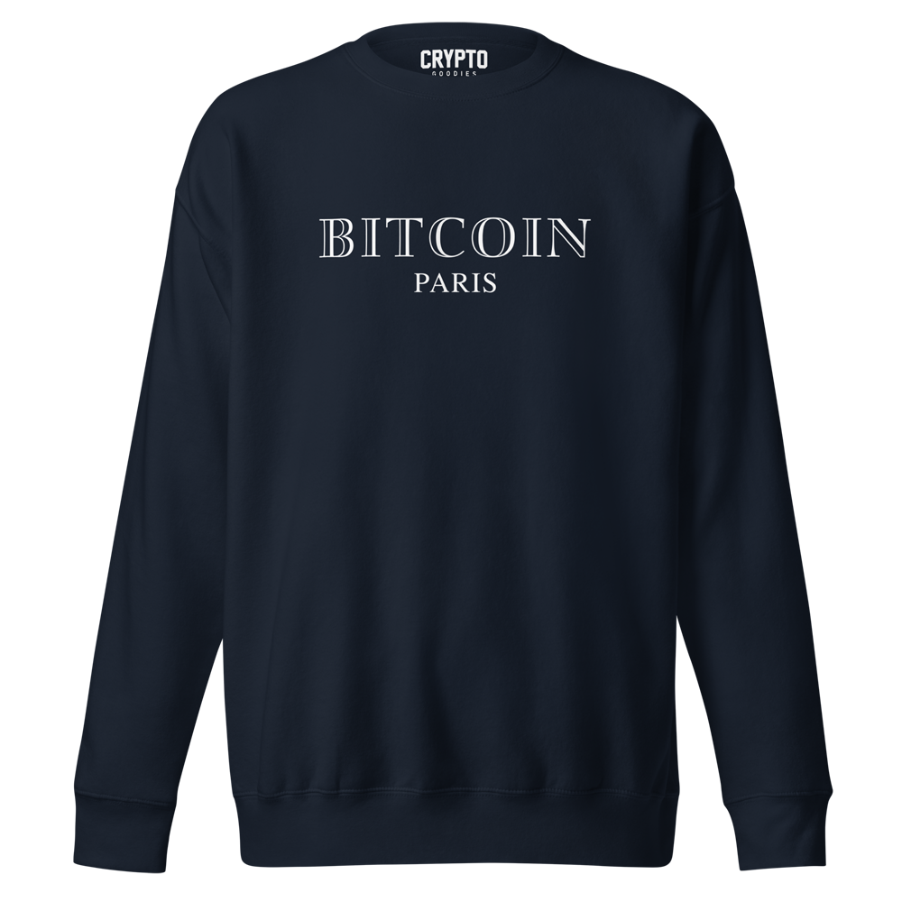 Bitcoin Paris Premium Sweatshirt