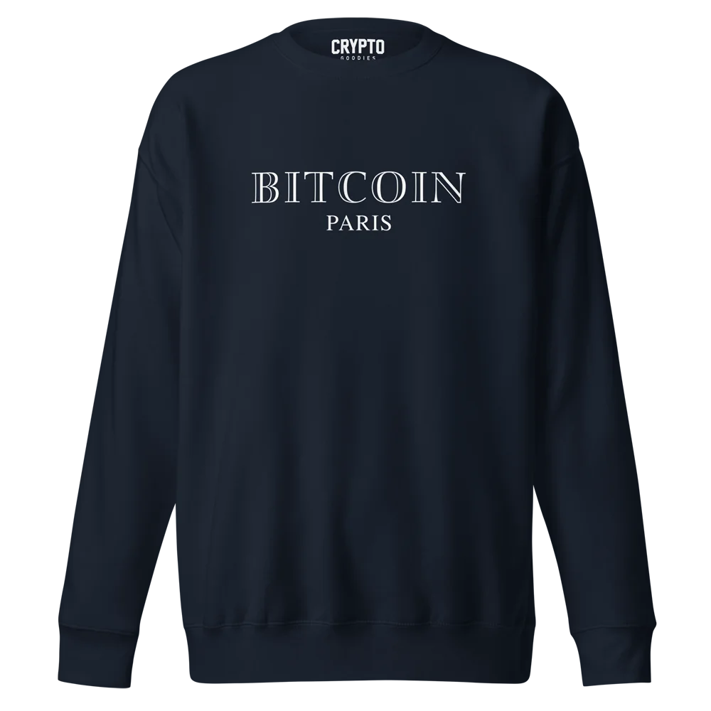 Bitcoin Paris Premium Sweatshirt