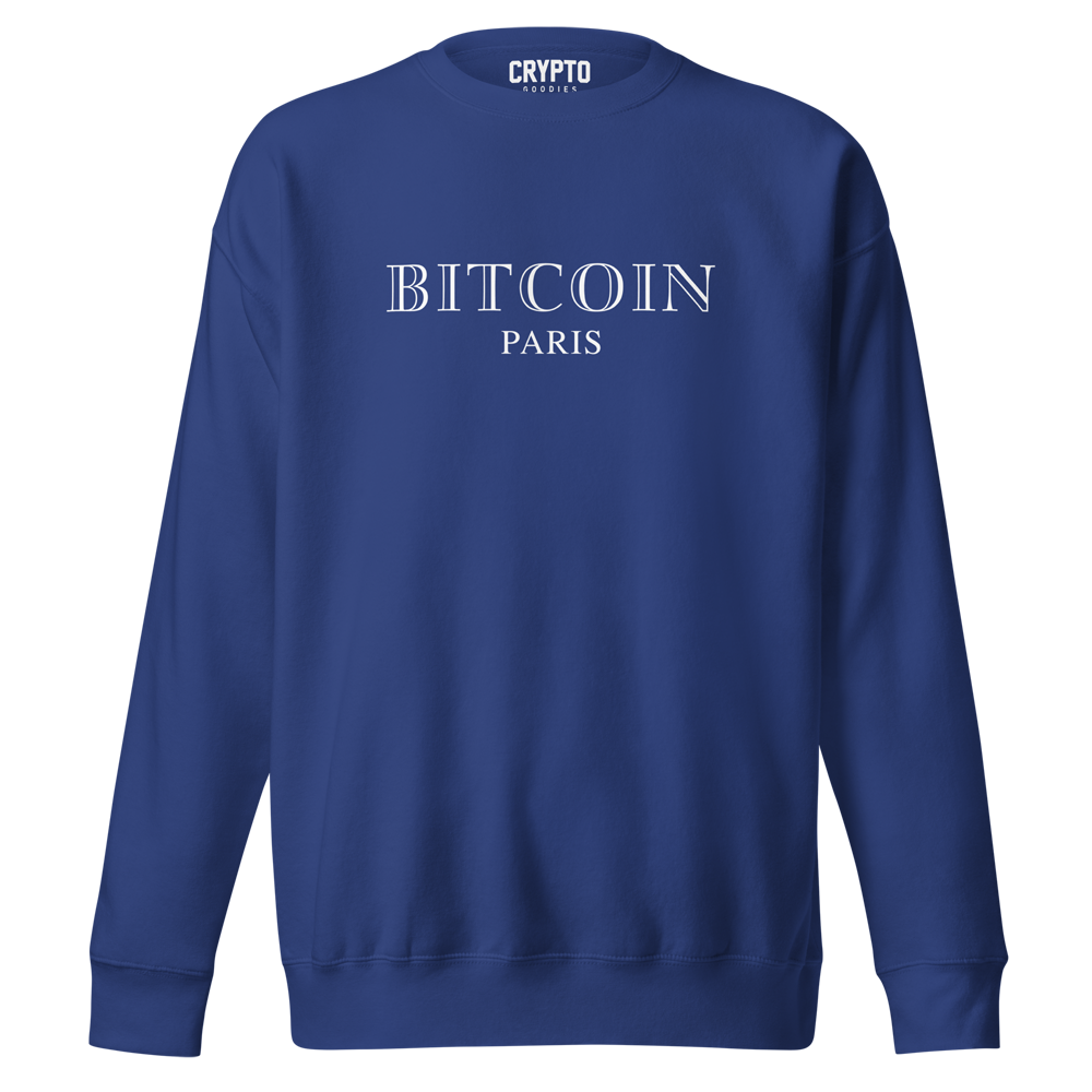 Bitcoin Paris Premium Sweatshirt
