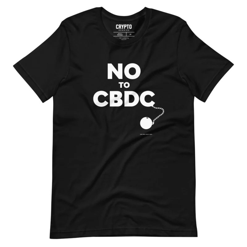 No To CBDC T-Shirt