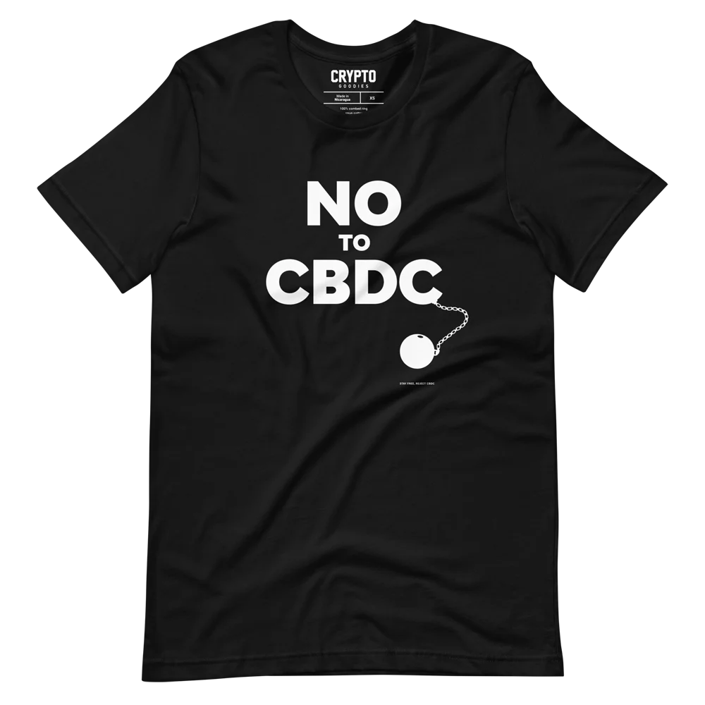 No To CBDC T-Shirt - Image 2