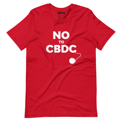 No To CBDC T-Shirt