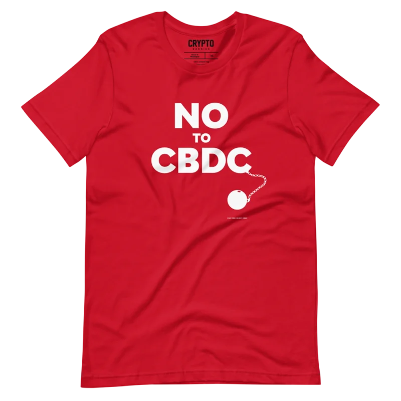 No To CBDC T-Shirt