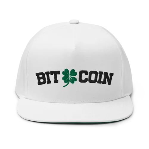 Bitcoin St. Patrick's Day Snapback Hat