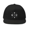 Bitcoin X Flat Bill Cap