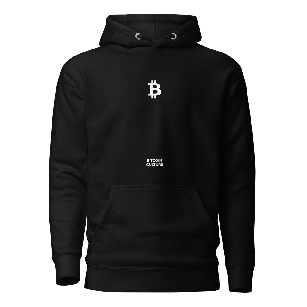 unisex premium hoodie black front 640890f28c296 - Bitcoin Culture x Stack Them Sats Hoodie