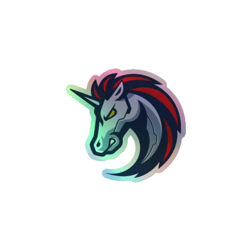 1Inch Holographic Sticker