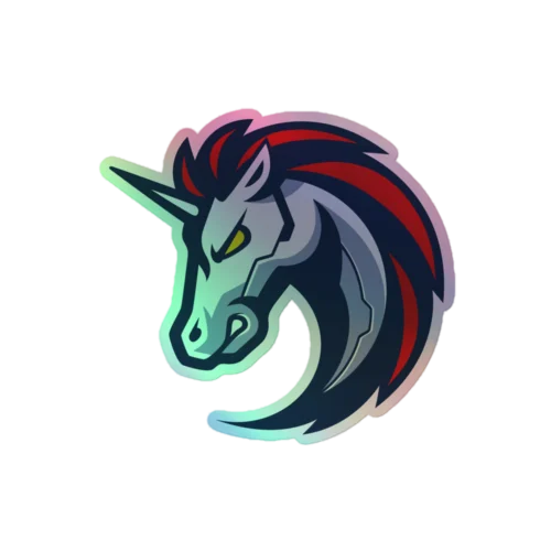 1Inch Holographic Sticker