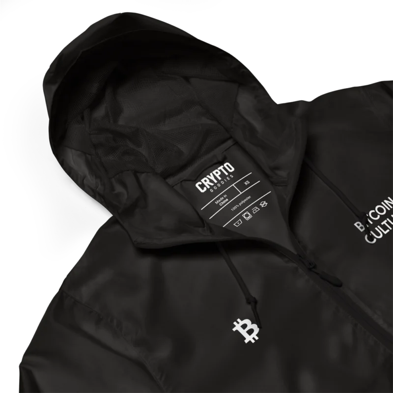 Bitcoin Culture x Stack Them Sats Zip-Up Windbreaker