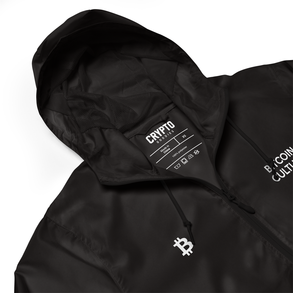 Bitcoin Culture x Stack Them Sats Zip-Up Windbreaker