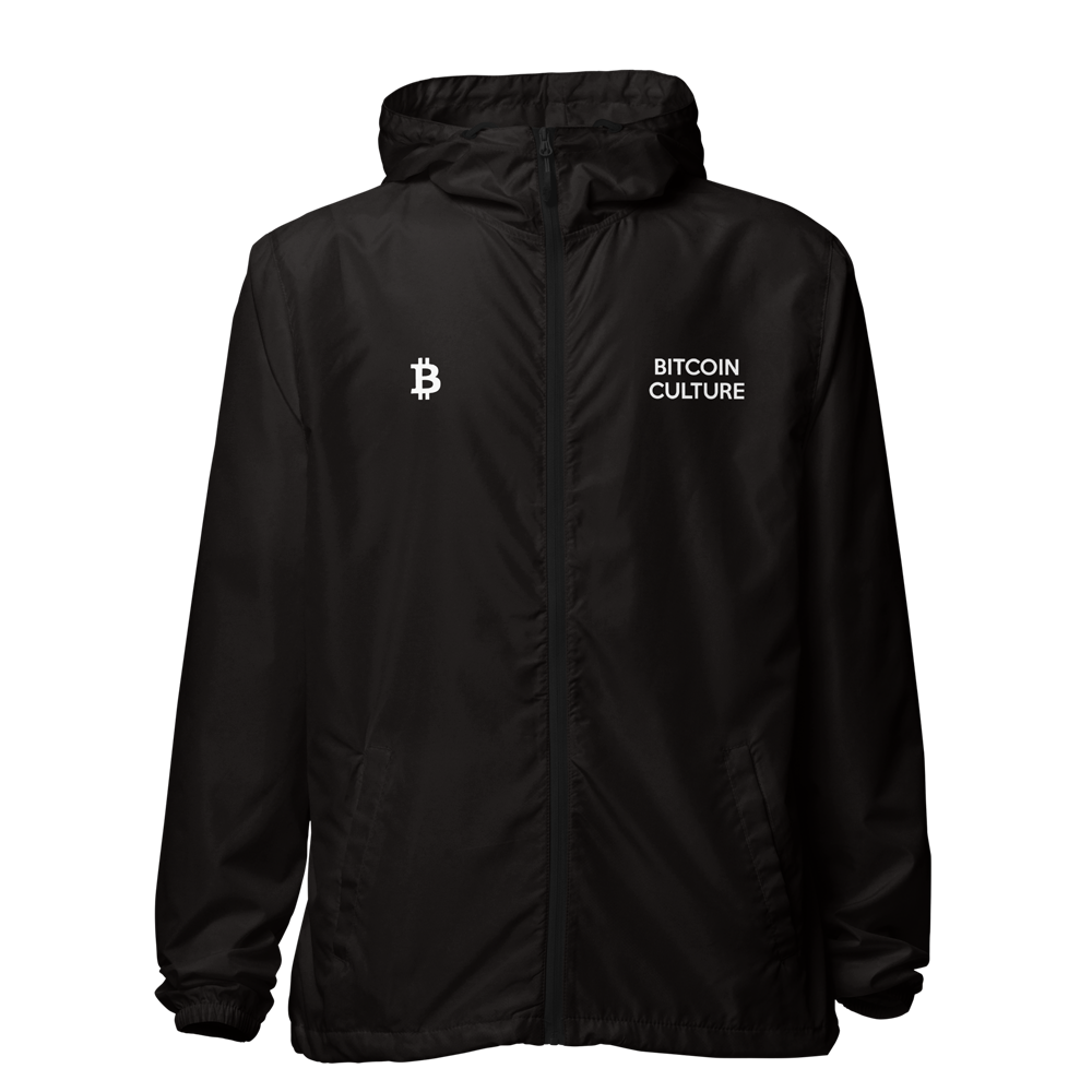Bitcoin Culture x Stack Them Sats Zip-Up Windbreaker