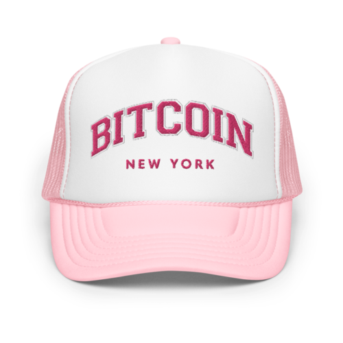 Bitcoin New York Foam Trucker Hat
