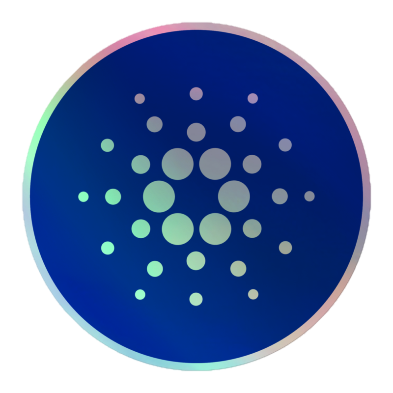 Cardano Holographic Sticker