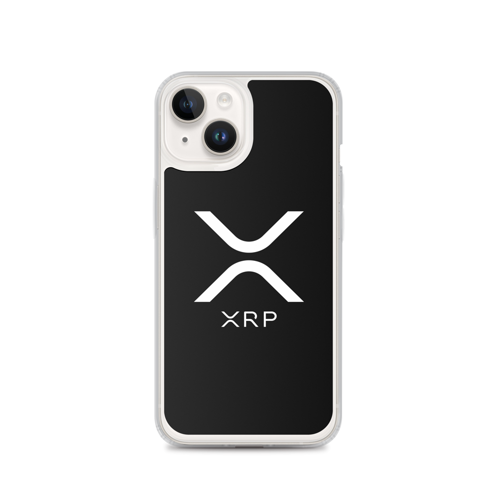 clear case for iphone iphone 14 case on phone 6463debd84d14 - XRP Logo iPhone Case