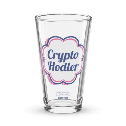 Crypto Hodler Pint Glass