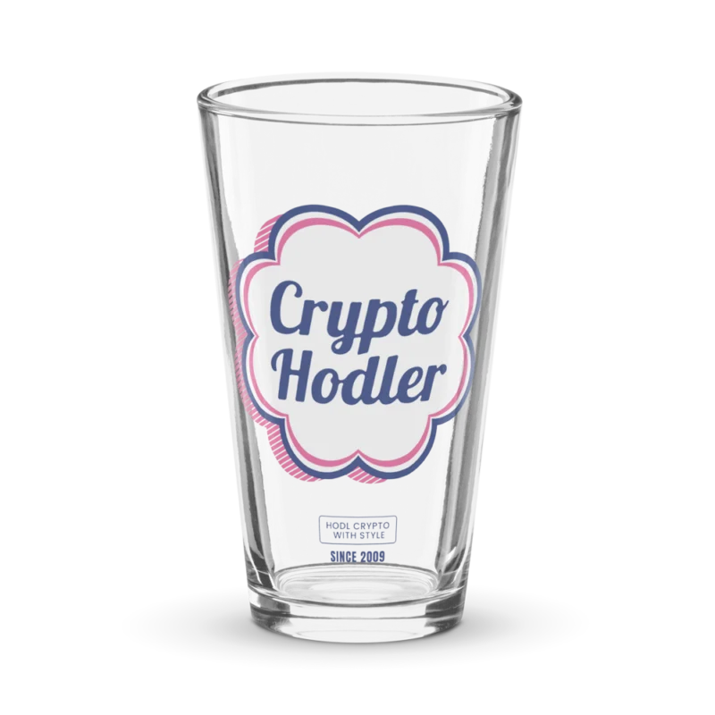 Crypto Hodler Pint Glass