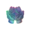 HODL Ethereum Holographic Sticker