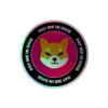 Pay Me In SHIB Holographic Sticker
