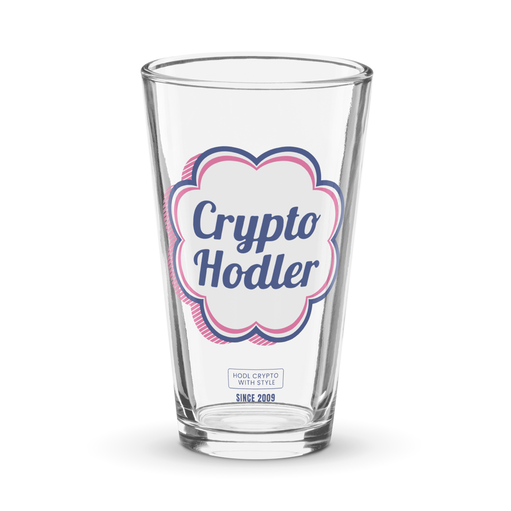 Crypto Hodler Pint Glass