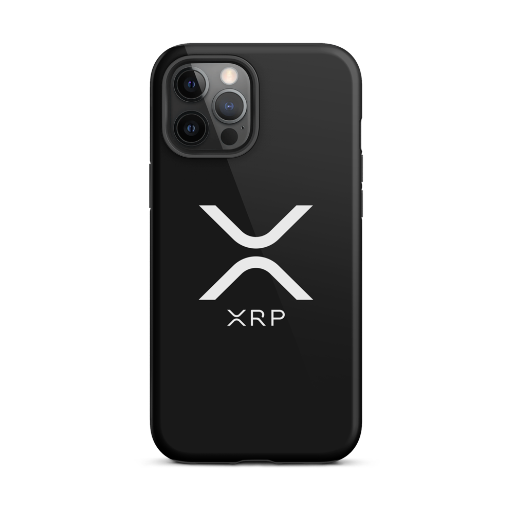 tough case for iphone glossy iphone 12 pro max front 6463ddd4b478c - XRP Logo Tough iPhone® Case