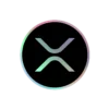 XRP Logo Holographic Sticker