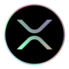 XRP Logo Holographic Sticker