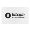 Bitcoin Accepted Here Flag