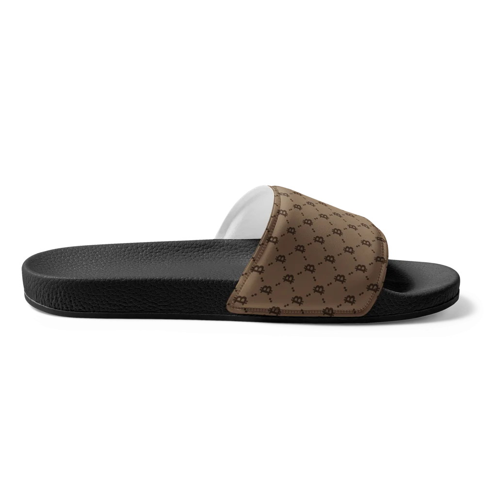 Bitcoin Fashion Men’s slides - Image 3