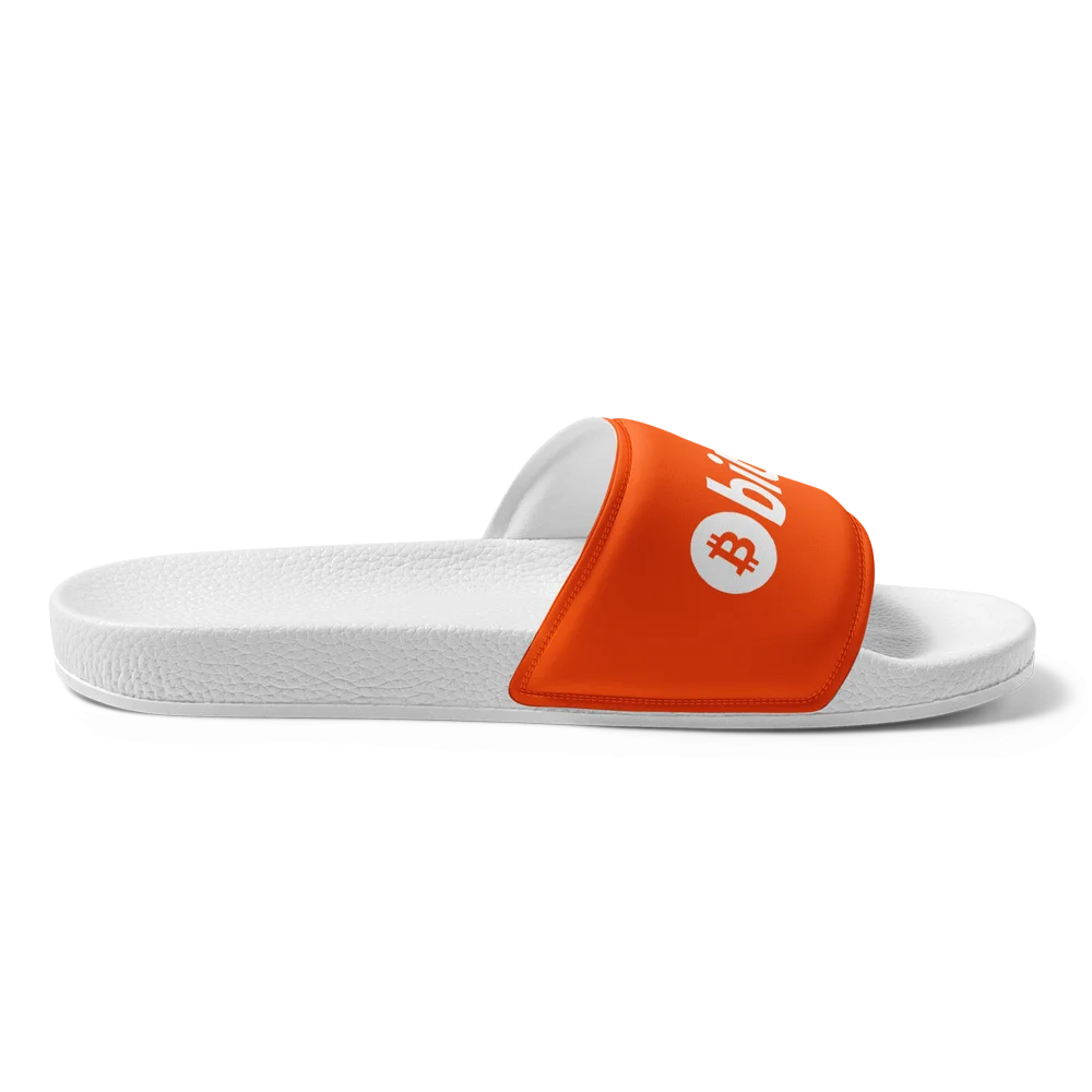 Bitcoin Orange Men’s slides - Image 3