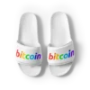 Bitcoin Rainbow Logo Men’s Slides